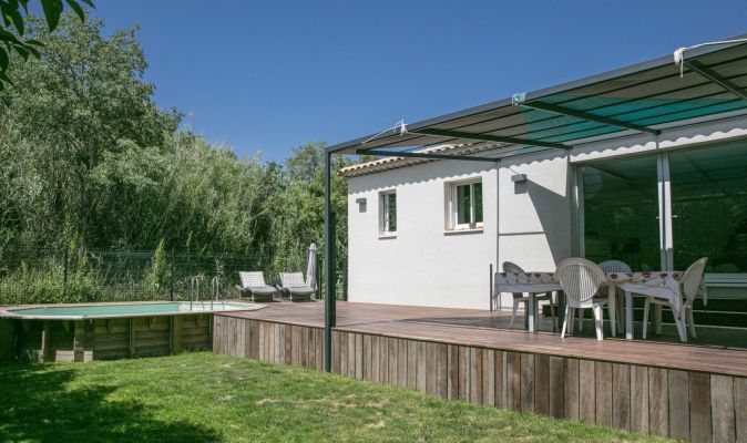 Vente terrain + maison ENTRAIGUES-SUR-LA-SORGUE Vaucluse
