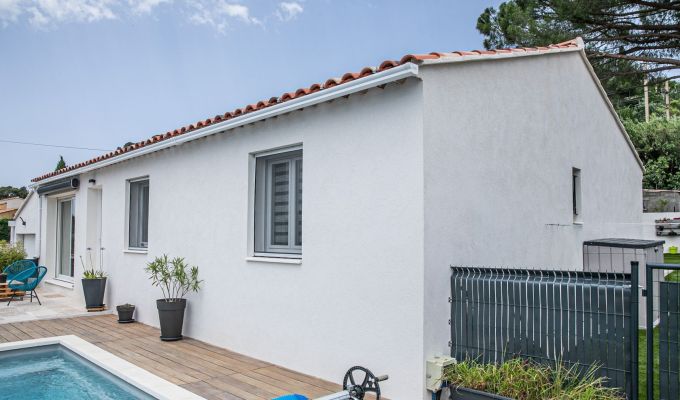 Vente terrain + maison SAINT-MARTIN-DE-LA-BRASQUE Vaucluse