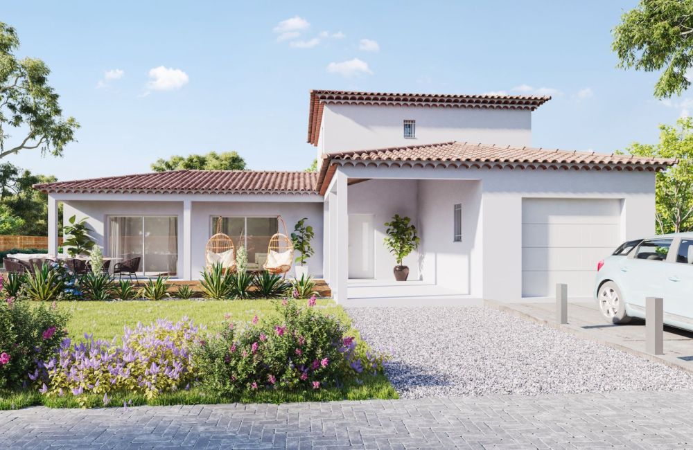 Vente terrain + maison AURIOL Bouches-du-Rhône