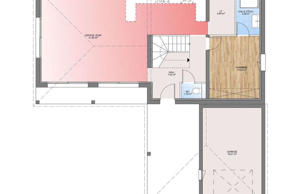 Vente terrain + maison AURIOL Bouches-du-Rhône