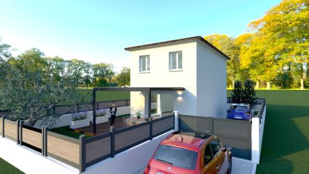 Vente terrain + maison VITROLLES Bouches-du-Rhône