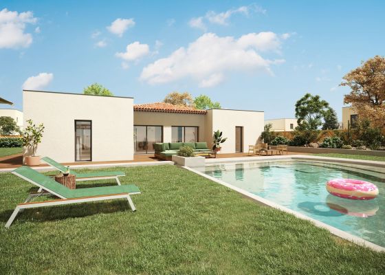 Vente terrain + maison PELISSANNE Bouches-du-Rhône