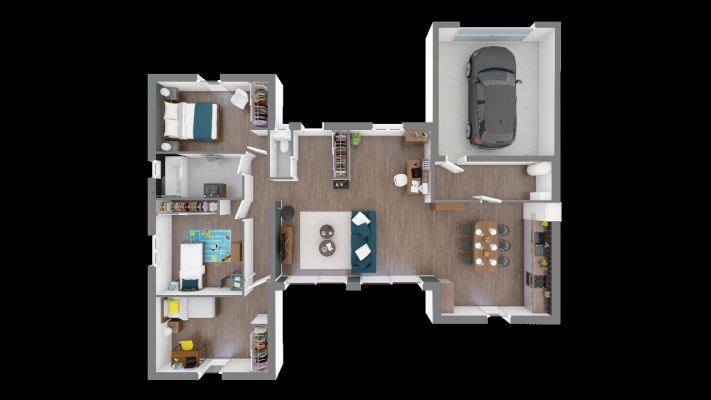 Vente terrain + maison PELISSANNE Bouches-du-Rhône