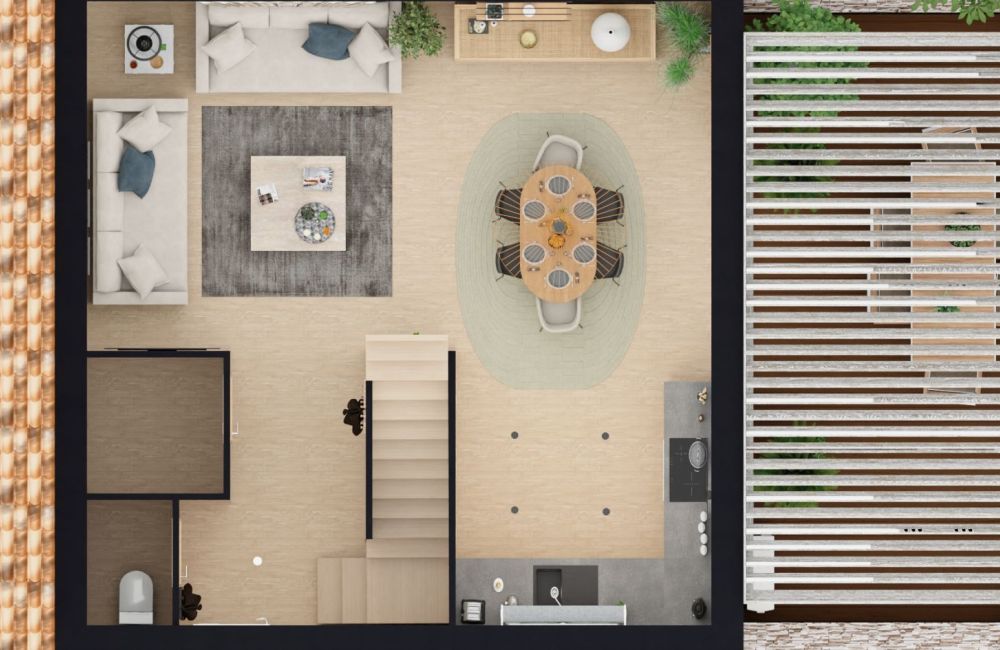 Vente terrain + maison LA FARE-LES-OLIVIERS Bouches-du-Rhône