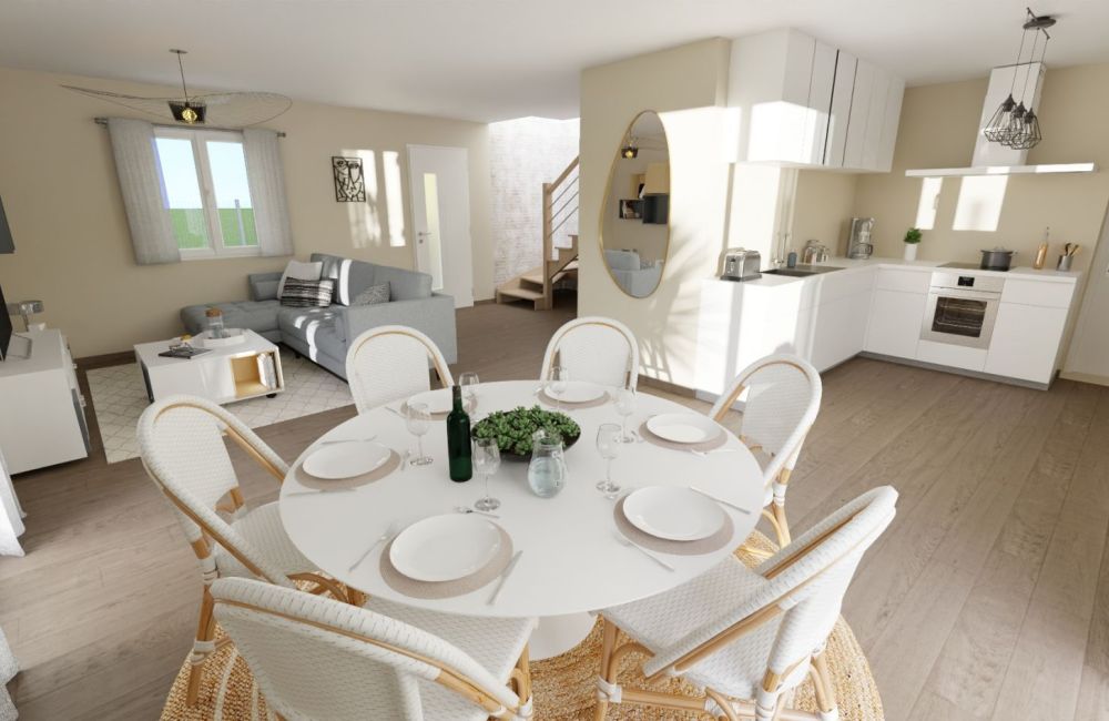 Vente terrain + maison PEYROLLES-EN-PROVENCE Bouches-du-Rhône