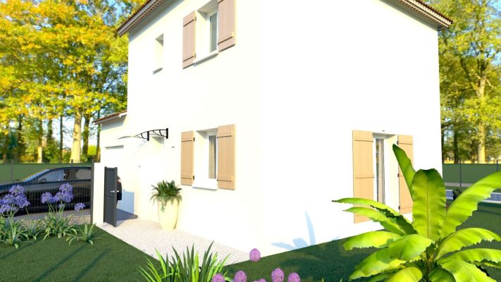 Vente terrain + maison PEYROLLES-EN-PROVENCE Bouches-du-Rhône