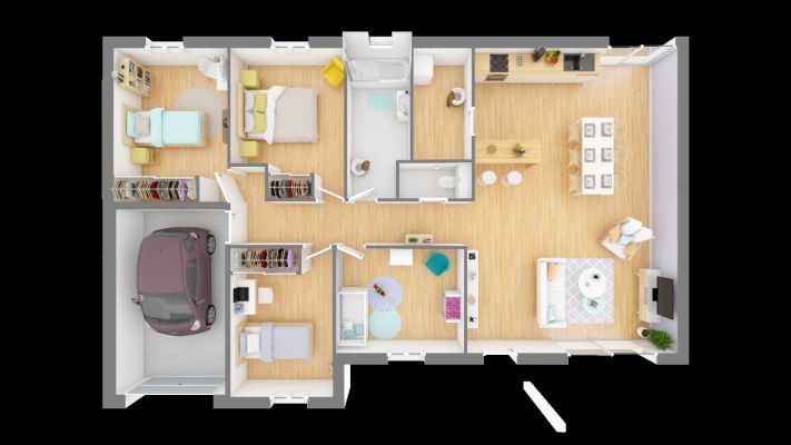 Vente terrain + maison PLAN-D'AUPS-SAINTE-BAUME Var