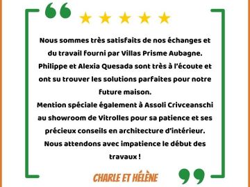 ⭐️ 𝗩𝗢𝗦 𝗔𝗩𝗜𝗦 ⭐️
💚 Un immense MERCI à nos clients !
Aujourd’hui, nous mettons en avant l'agence de Villas Prisme Aubagne, et nous voulions exprimer notre...