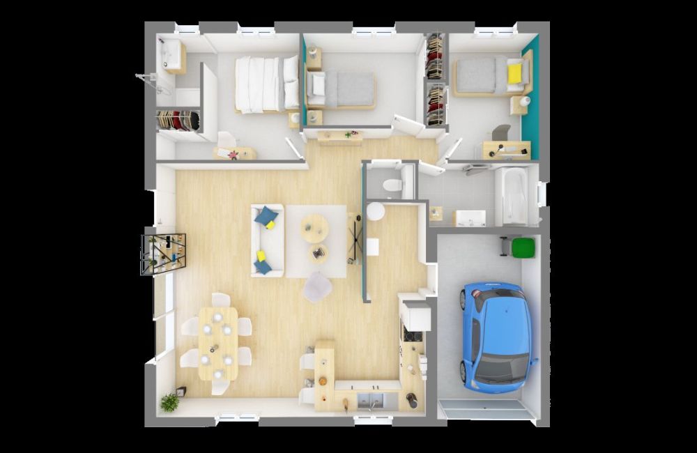 Vente terrain + maison PELISSANNE Bouches-du-Rhône