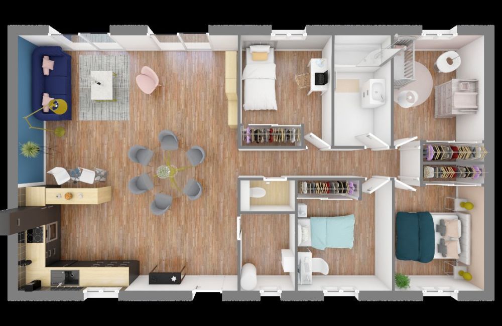 Vente terrain + maison SENAS Bouches-du-Rhône