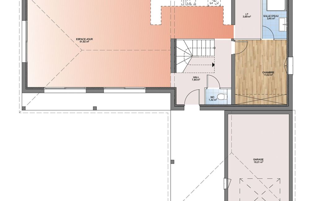 Vente terrain + maison PELISSANNE Bouches-du-Rhône