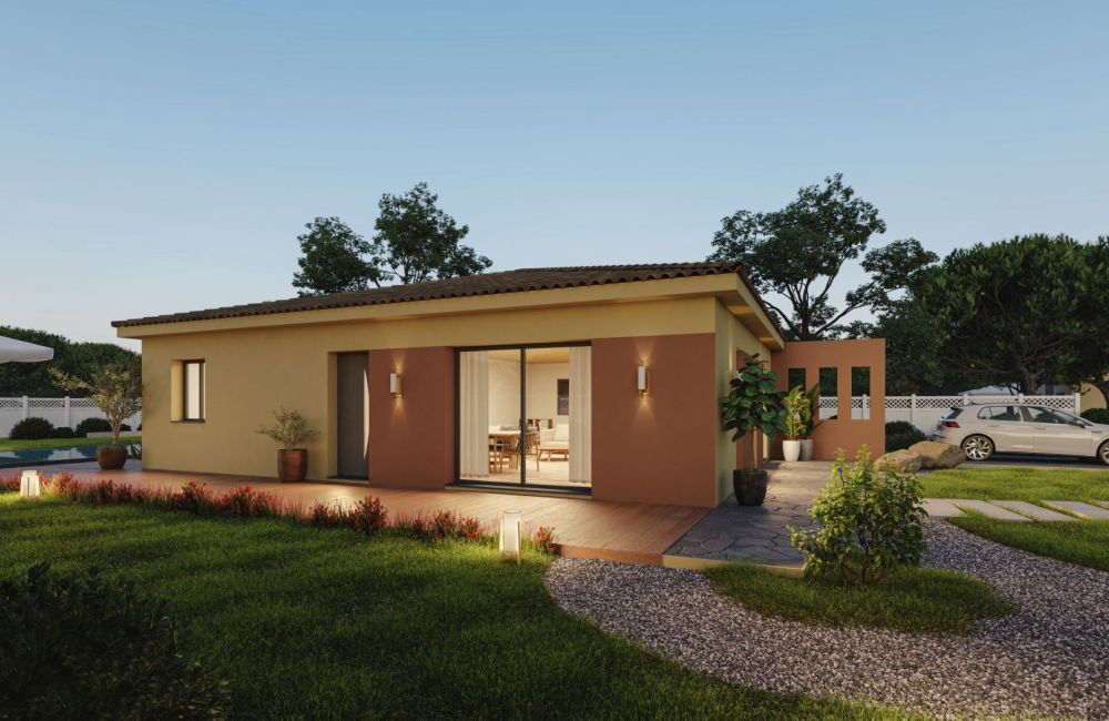 Vente terrain + maison ALLEINS Bouches-du-Rhône