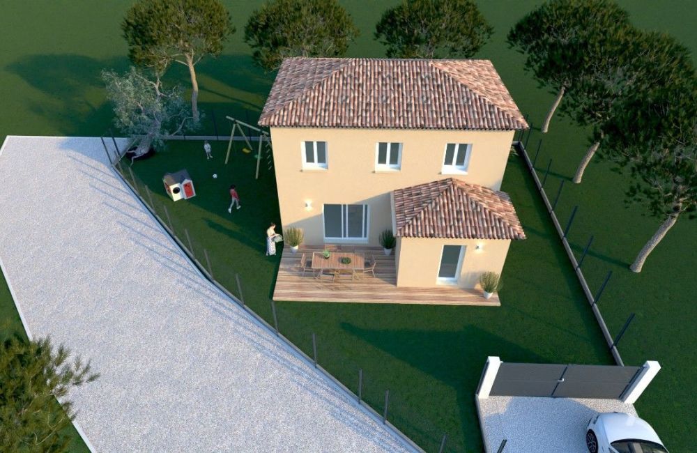 Vente terrain + maison MARIGNANE Bouches-du-Rhône