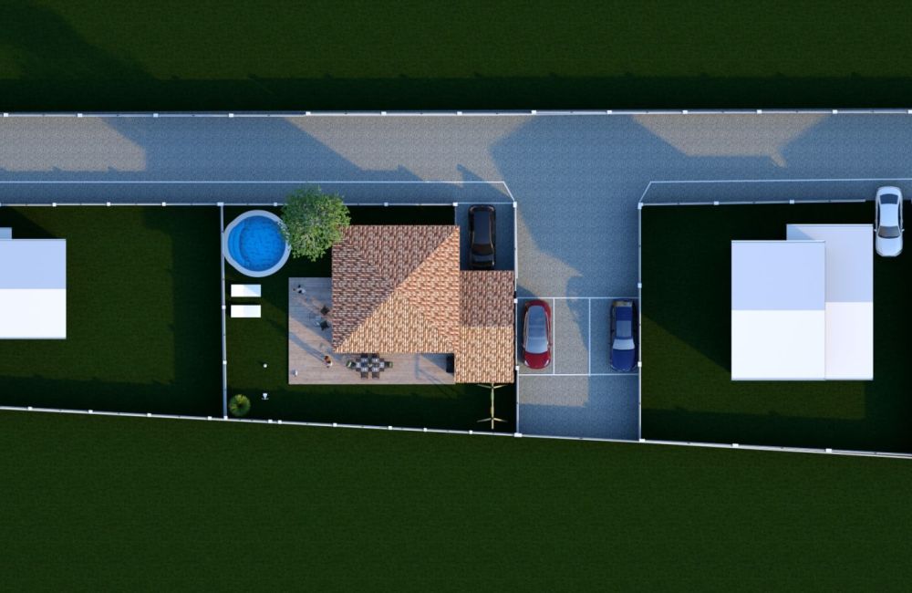 Vente terrain + maison VITROLLES Bouches-du-Rhône