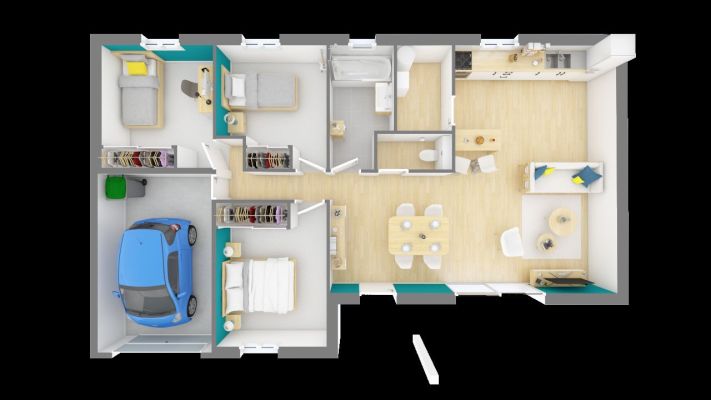 Vente terrain + maison LA BRILLANNE Alpes-de-Haute-Provence