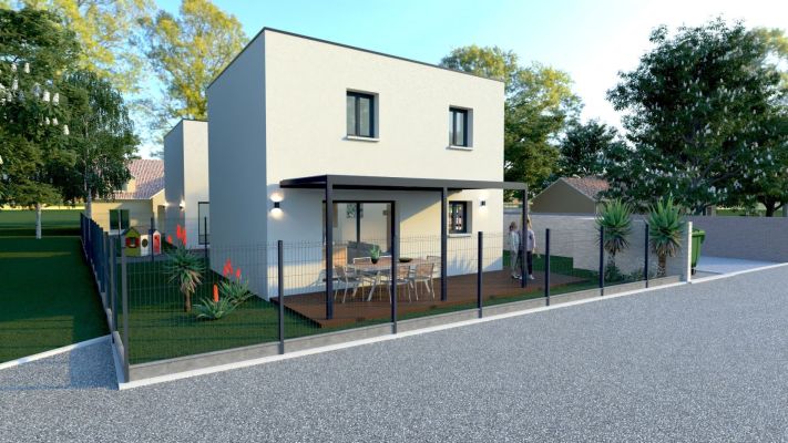 Vente terrain + maison MARIGNANE Bouches-du-Rhône