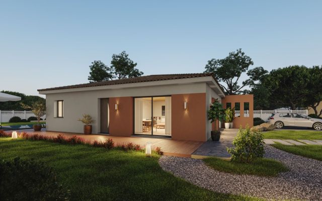 Vente terrain + maison VELAUX Bouches-du-Rhône