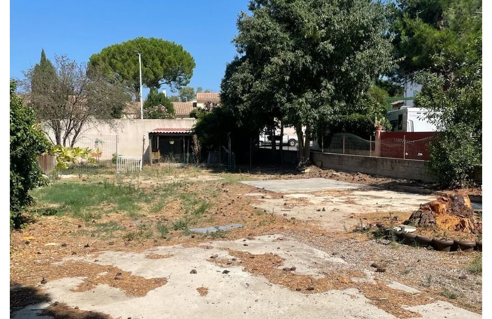 Vente terrain + maison MIRAMAS Bouches-du-Rhône