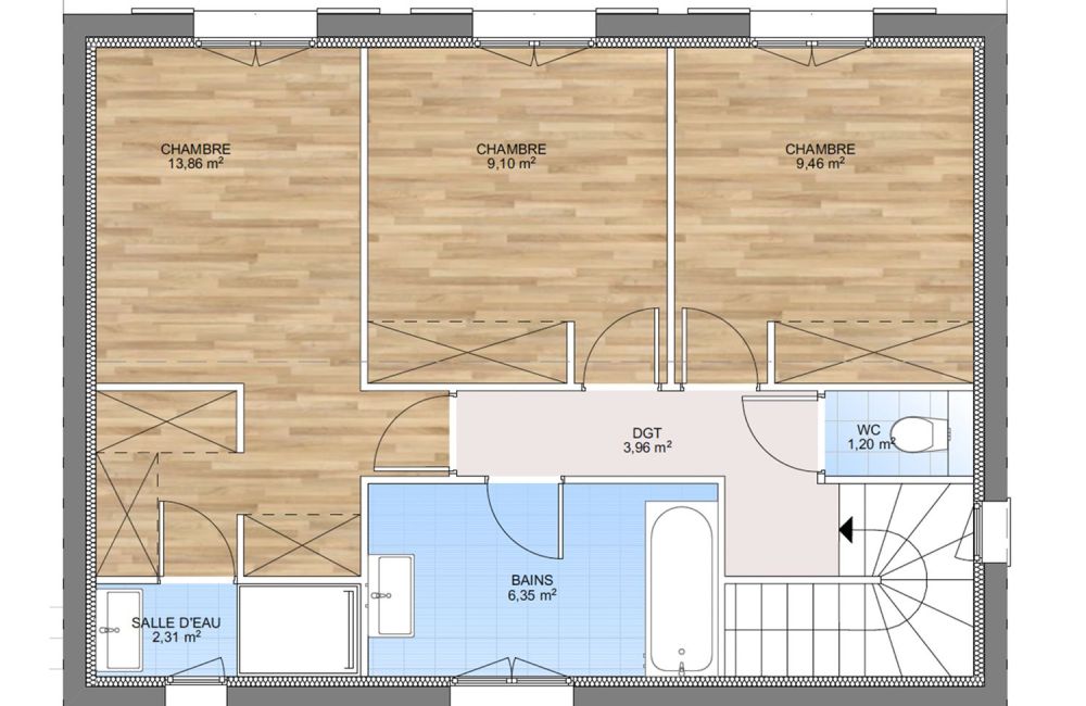 Vente terrain + maison DIGNE-LES-BAINS Alpes-de-Haute-Provence