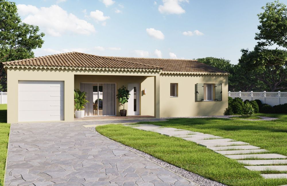 Vente terrain + maison SAINT-MARTIN-DE-CRAU Bouches-du-Rhône