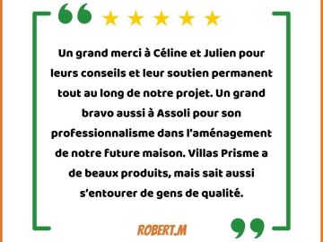 ⭐️ 𝗩𝗢𝗦 𝗔𝗩𝗜𝗦 ⭐️
💚 Un immense MERCI à nos clients !
Aujourd’hui, nous mettons en avant le Showroom Villas Prisme Vitrolles, et nous voulions exprimer notre...