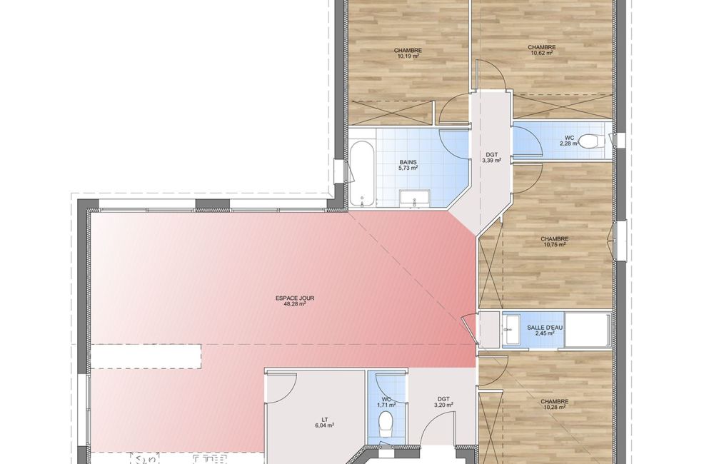 Vente terrain + maison LE THORONET Var