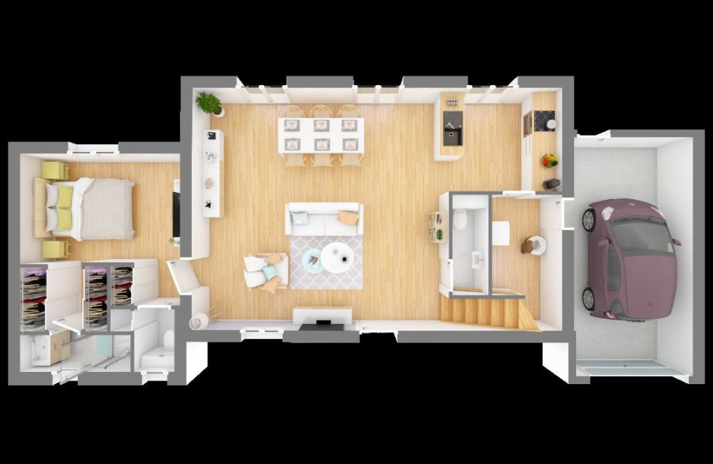 Vente terrain + maison DIGNE-LES-BAINS Alpes-de-Haute-Provence