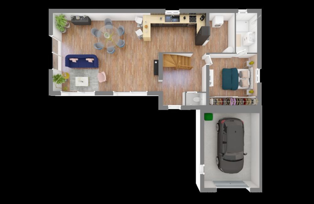 Vente terrain + maison GARDANNE Bouches-du-Rhône