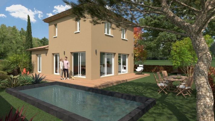 Vente terrain + maison ROQUEBRUNE-SUR-ARGENS Var