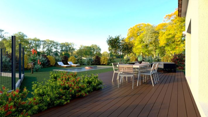 Vente terrain + maison POURRIERES Var