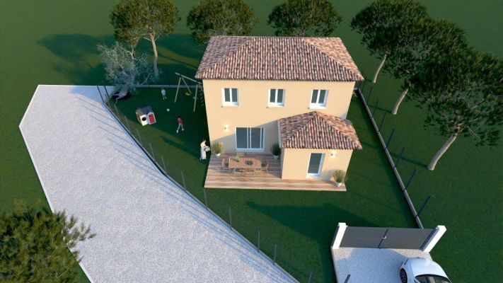 Vente terrain + maison MARIGNANE Bouches-du-Rhône