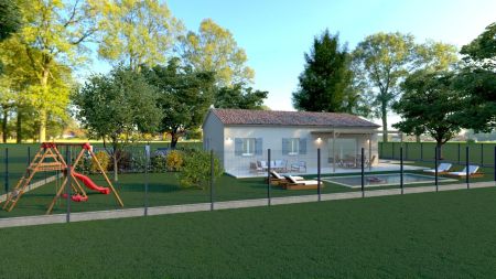 Vente terrain + maison LAURIS Vaucluse