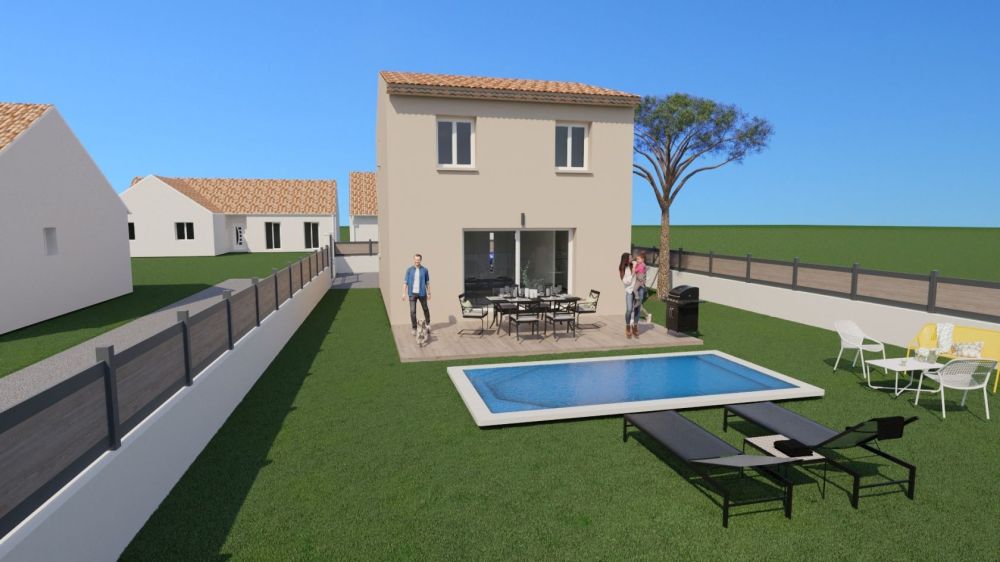 Vente terrain + maison MIRAMAS Bouches-du-Rhône