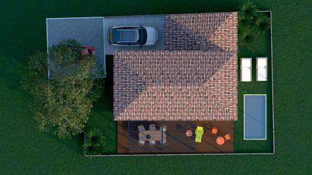 Vente terrain + maison MARIGNANE Bouches-du-Rhône