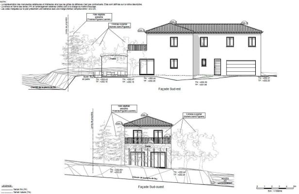 Vente terrain + maison AIX-EN-PROVENCE Bouches-du-Rhône
