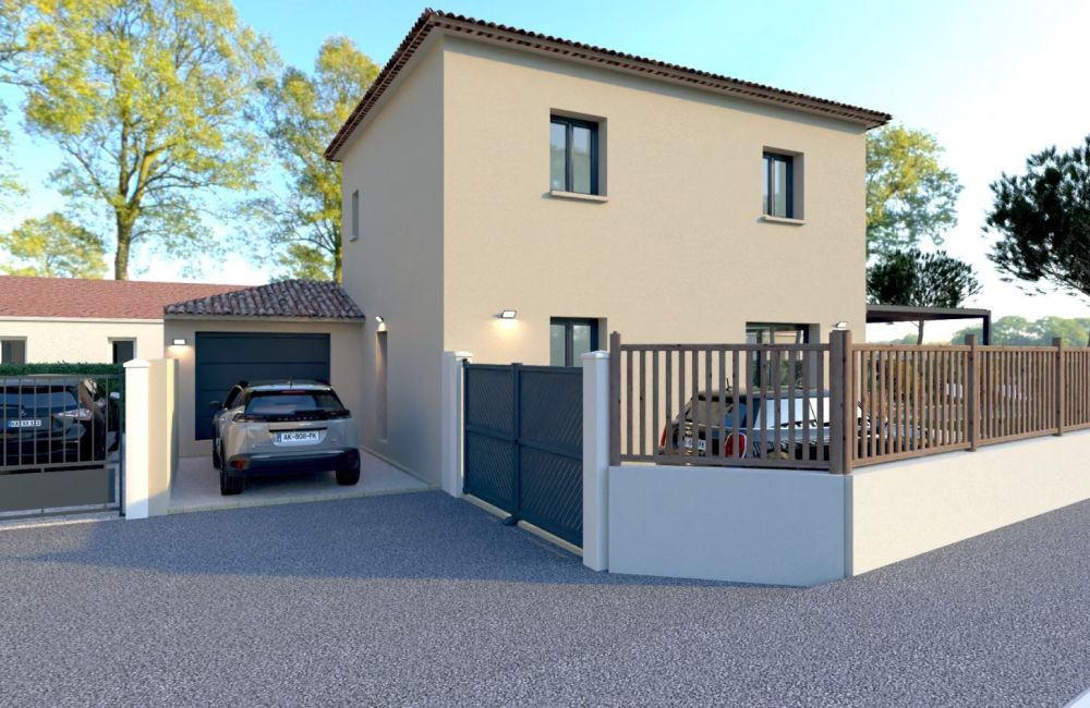 Vente terrain + maison MARIGNANE Bouches-du-Rhône