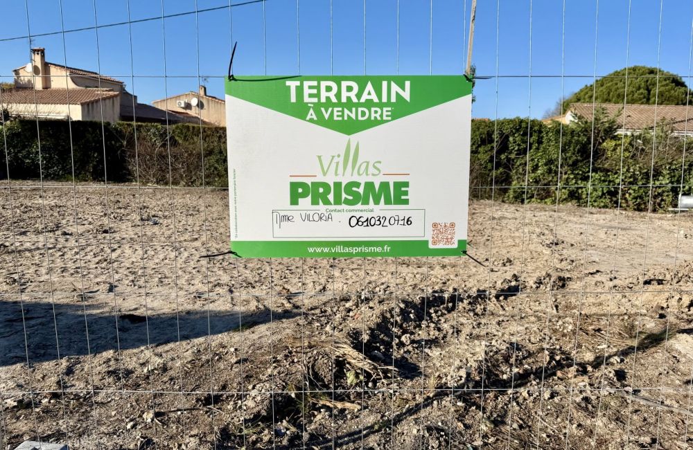 Vente terrain + maison MARIGNANE Bouches-du-Rhône