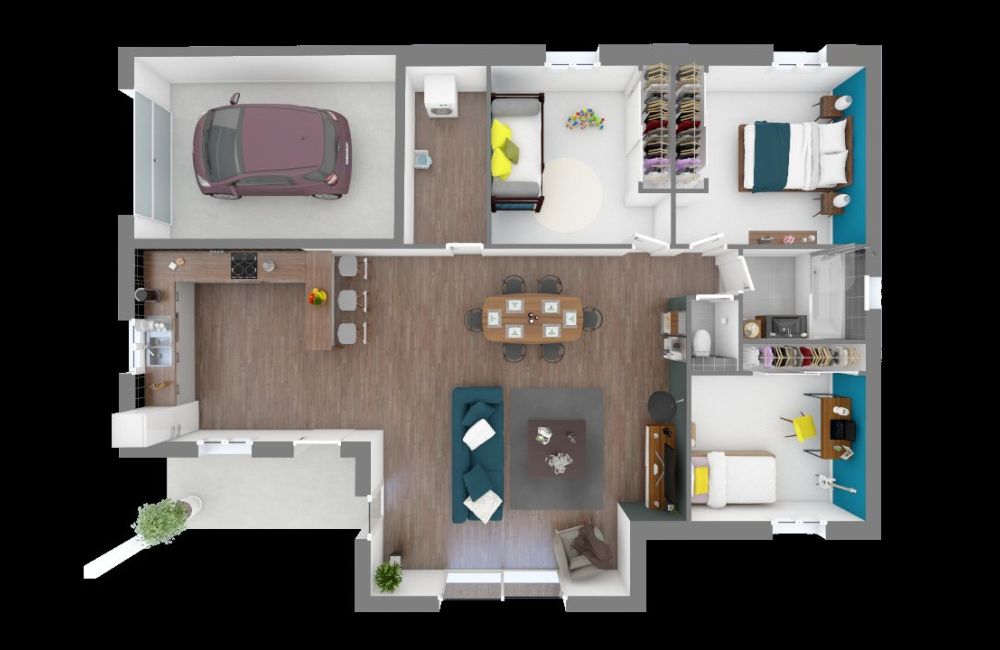 Vente terrain + maison SENAS Bouches-du-Rhône