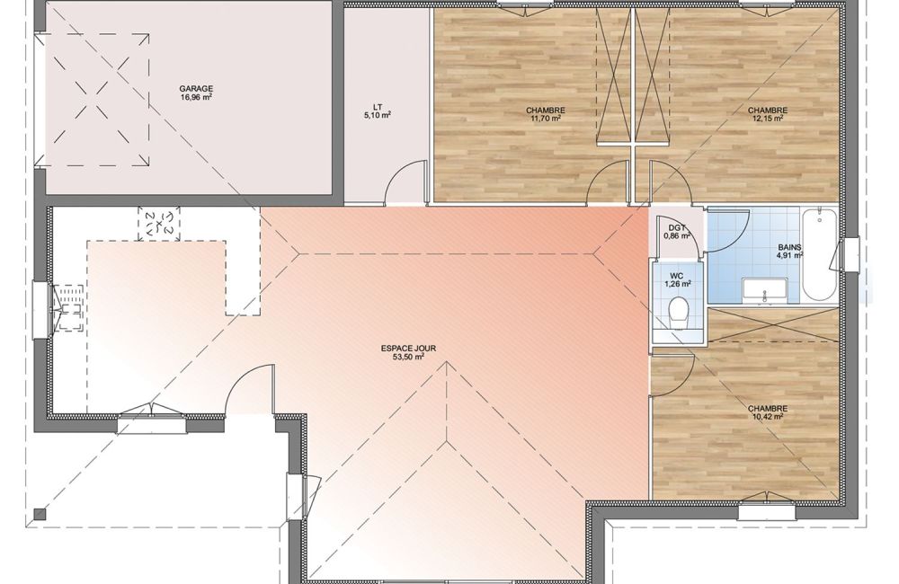 Vente terrain + maison SENAS Bouches-du-Rhône