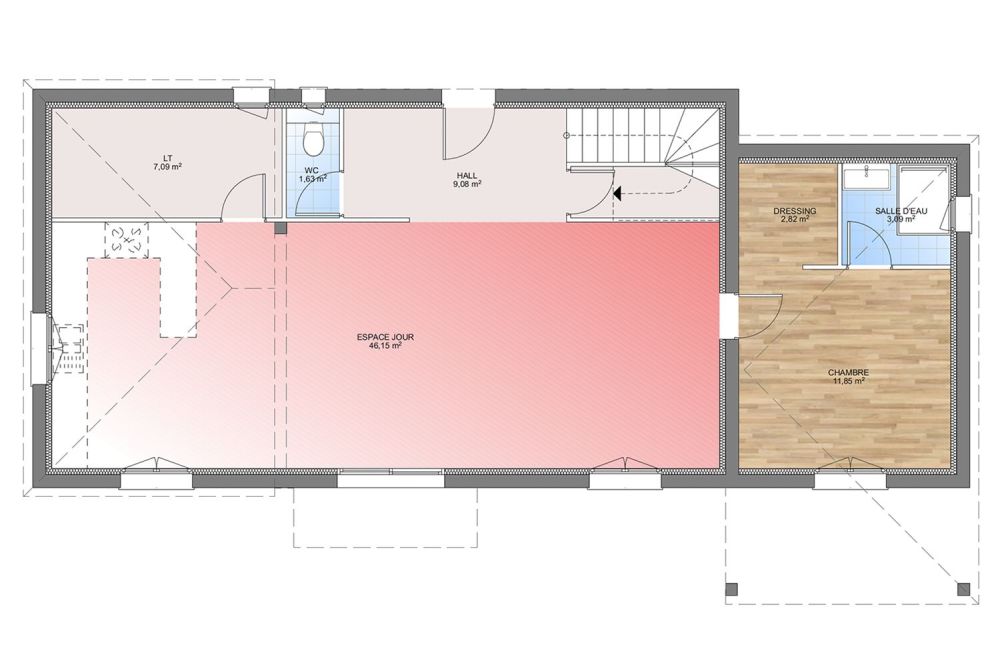 Vente terrain + maison GARDANNE Bouches-du-Rhône