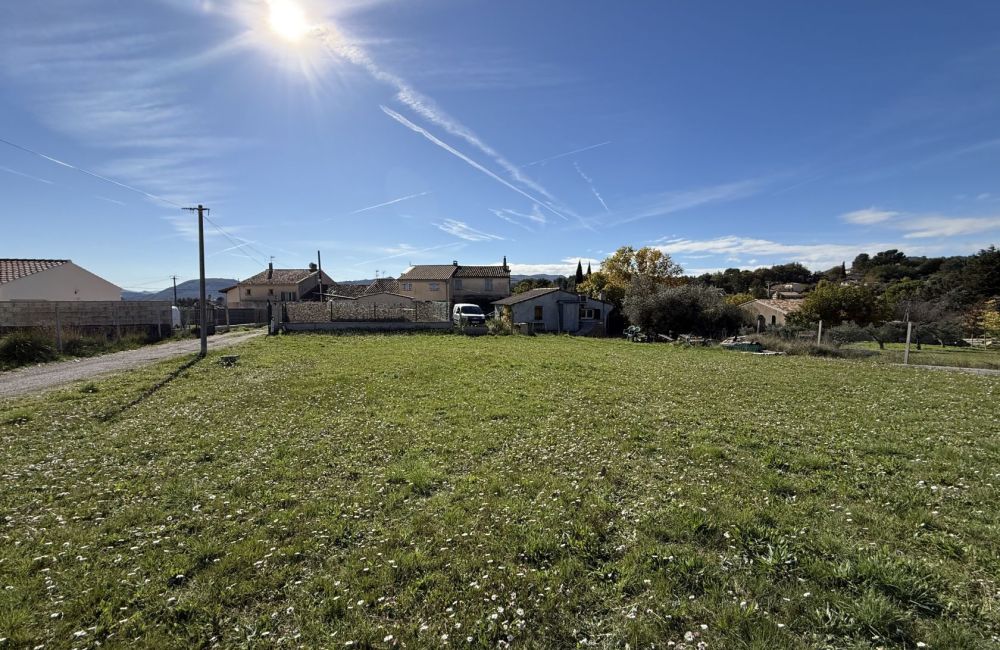 Vente terrain + maison LA BOUILLADISSE Bouches-du-Rhône