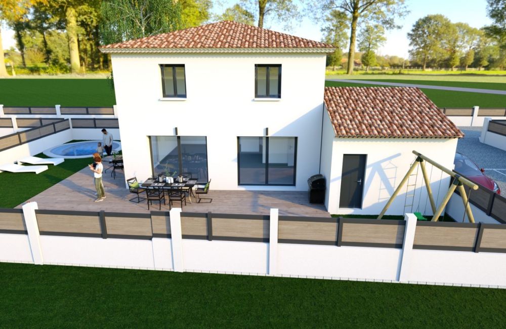 Vente terrain + maison VITROLLES Bouches-du-Rhône