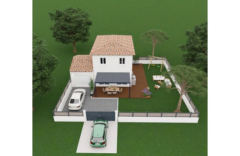 Vente terrain + maison VITROLLES Bouches-du-Rhône