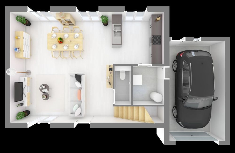 Vente terrain + maison SAINT-CHAMAS Bouches-du-Rhône