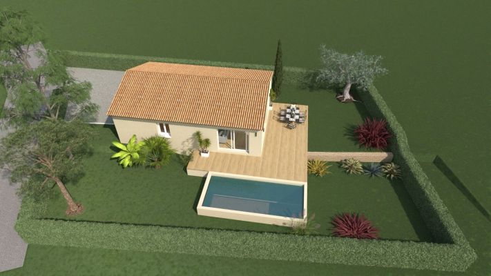 Vente terrain + maison DRAGUIGNAN Var