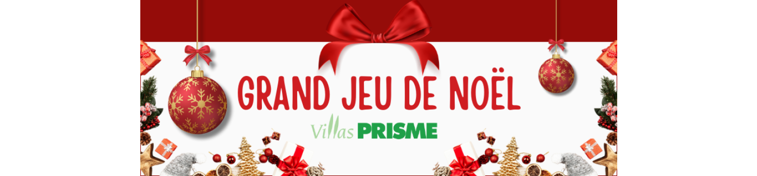 Grand Jeu de No&euml;l Villas Prisme