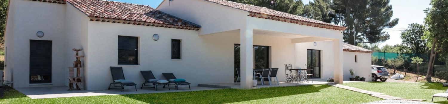 Maison contemporaine de plain pied