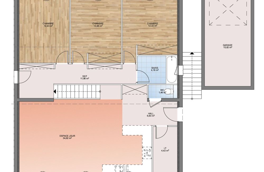 Vente terrain + maison NOYERS-SUR-JABRON Alpes-de-Haute-Provence