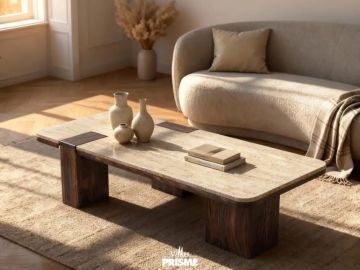 INSPI DÉCO : le bois, la pierre et la céramique en vedette ✨
En 2026, la déco mise sur les matières brutes.

Bois massif, pierre naturelle, travertin,...