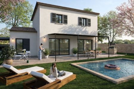 Vente terrain + maison AIX-EN-PROVENCE Bouches-du-Rhône